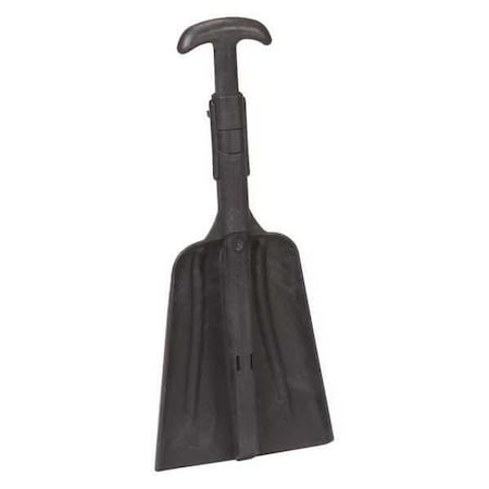 No. 3 Industrial Square Point Shovel, Plastic Blade, 36 in L, Black, ABS Plastic Handle MPN:6880EBG