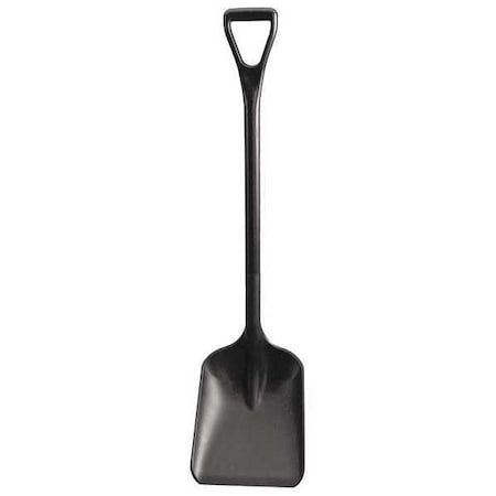 No. 3 Safety Square Point Shovel, Plastic Blade, 30 in L, Black Polypropylene Handle MPN:6896BKSS