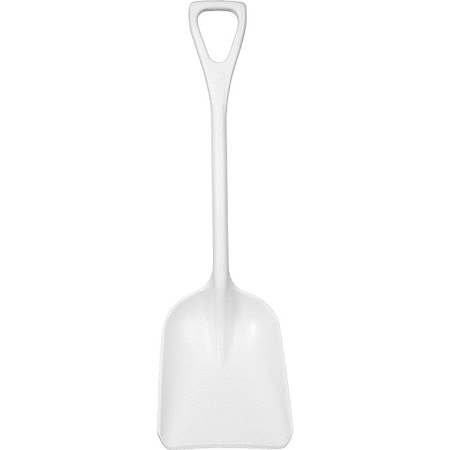 Hygienic Square Point Shovel, Polypropylene Blade, 23 1/2 in L, White MPN:69815