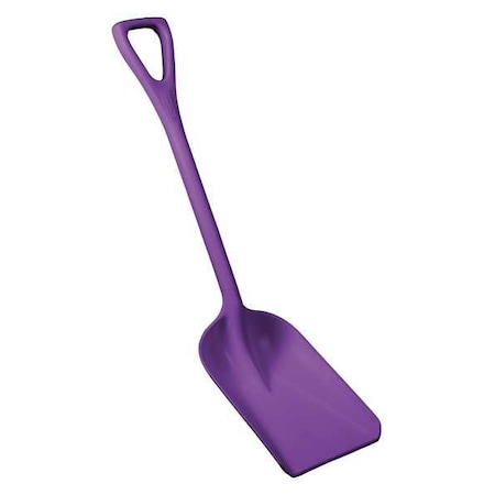 Hygienic Square Point Shovel, Polypropylene Blade, 23 1/2 in L, Purple MPN:69818