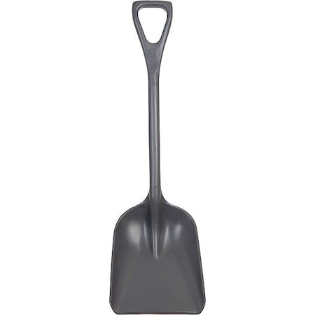 No. 3 Industrial Square Point Shovel, Plastic Blade, 23-1/2 in L, Gray MPN:6981RG