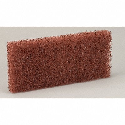 Cleaning Pad 9 5/8 in L Brown PK10 MPN:5523-10PK