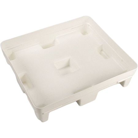 White Plastic Bulk Container Pallet MPN:6923