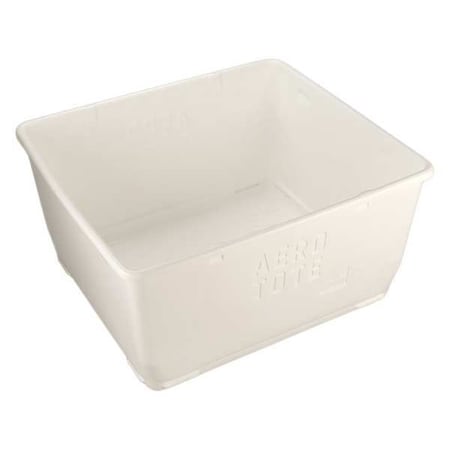 Stack & Nest Storage Tote, 108 gal, 40-3/4 in L x 37 in W x 20-3/4 in H, White, Polyethylene MPN:6925