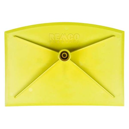 Food Hoe, Yellow, 8x11 In, Nylon MPN:29006