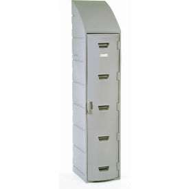 Remcon Plastics 1-Tier 1 Door Box Plastic Locker 15