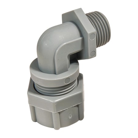 Cord Grip, Nylon, 90 deg., 1/2