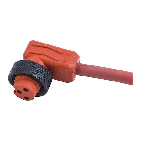 Cordset, Mini, Hi-Temp Sil, F, 3 Pole, 12 ft. MPN:103C0120AHT