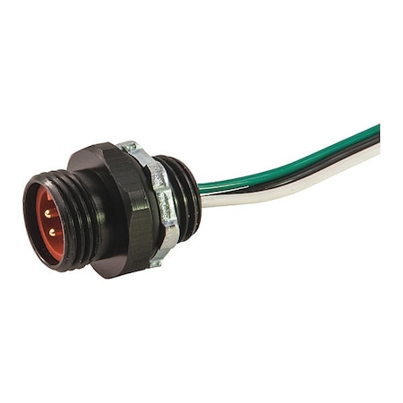Receptacle, Mini, Hi-Temp Sil, M, 3 P, 1 ft. MPN:103P0010MHT