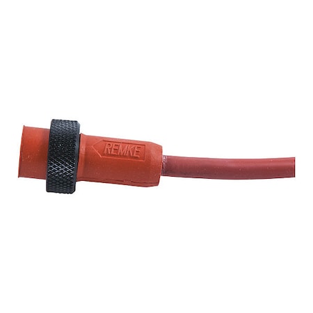 Cordset, Mini, Hi-Temp Sil, F, 5 Pole, 20 ft. MPN:105A0200AHT