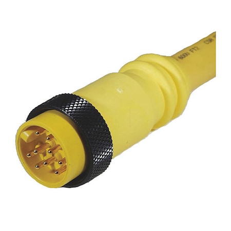 Cordset, Mini, PVC, Male, 9 Pole, 6 ft. MPN:109B0060AP
