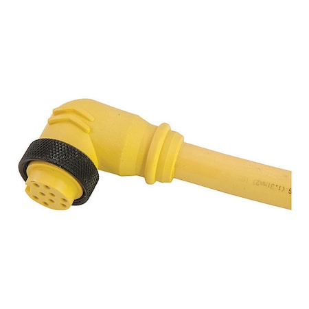 Cordset, Mini, PVC, Female, 12 Pole, 6 ft. MPN:112C0060AP