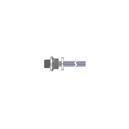 Receptacle, Etherlink M12, M, 4 P, 1 ft. PG9 MPN:E04AB0010P