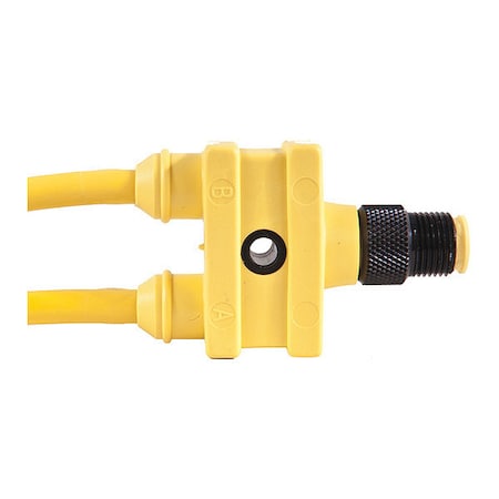 Cordset Splitter, Dual Key, Type A, 1 ft. MPN:204ILSA0010T