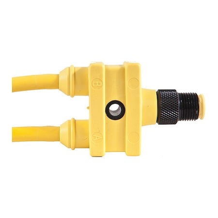 Cordset Splitter, Dual Key, Type B, 1 ft. MPN:204ILSB0010T