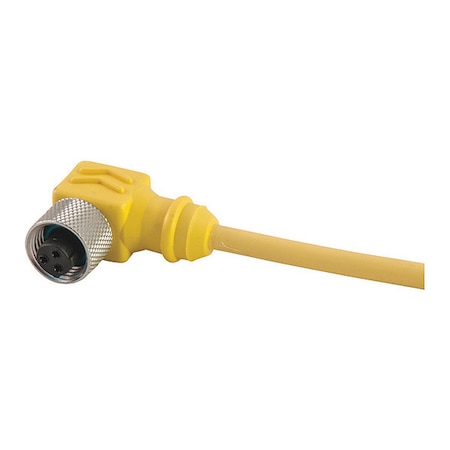 Cordset, D Key, PVC, Female, 2 Pole, 20 ft. MPN:202C0200G
