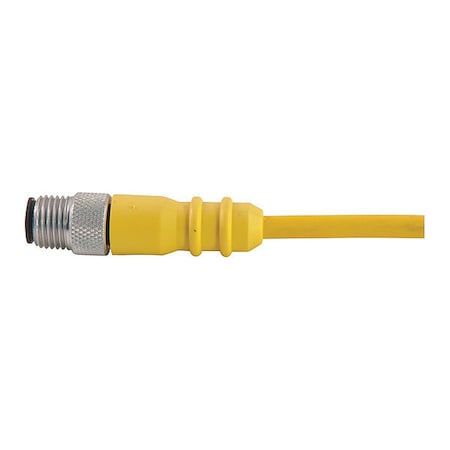 Cordset, Dual Key, PVC, Male, 4 Pole, 20 ft. MPN:204E0200T