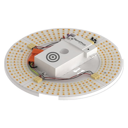 LEDCircularDrum, 1ftL, 1ftW, 120/277VAC MPN:RPT-P-LEDCR-G2-9IN-14L-840-FWFC