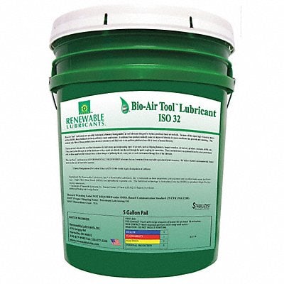 Air Tool Lubricant Synthetic Base 5 gal. MPN:83114