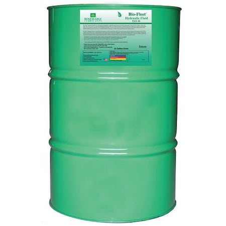 Biodegradable Hydraulic Oil, 55 Gal, ISO46 MPN:80836