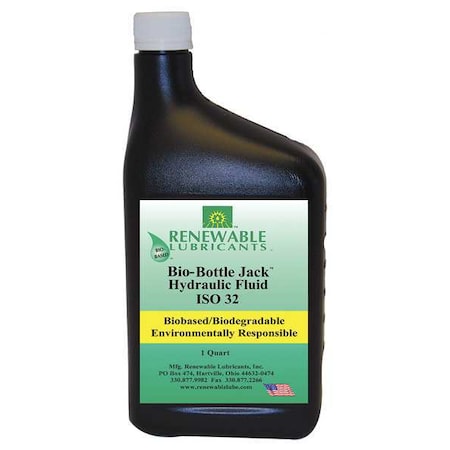 1 qt Bottle, Hydraulic Oil, 32 ISO Viscosity, Not Specified SAE MPN:81631