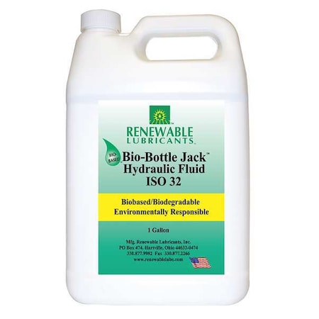 1 gal Jug, Hydraulic Oil, 32 ISO Viscosity, Not Specified SAE MPN:81633