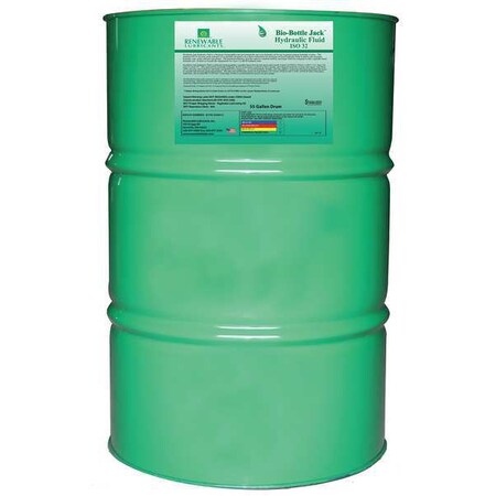 Biodegradable Hydraulic Fluid, 55 Gal MPN:81636