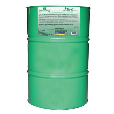 Hydraulic Oil, Drum, Yellow, 55 gal. MPN:81716