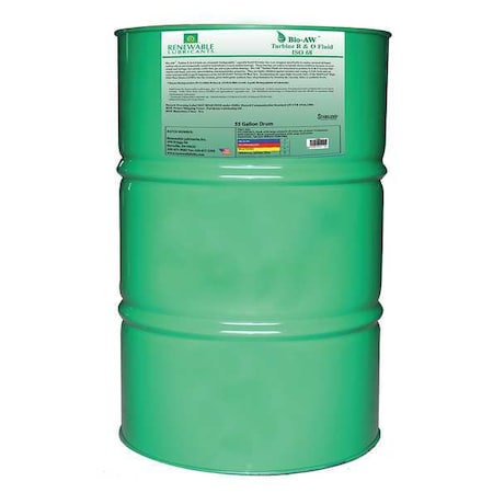 Hydraulic Oil, Drum, Yellow, 55 gal. MPN:81726