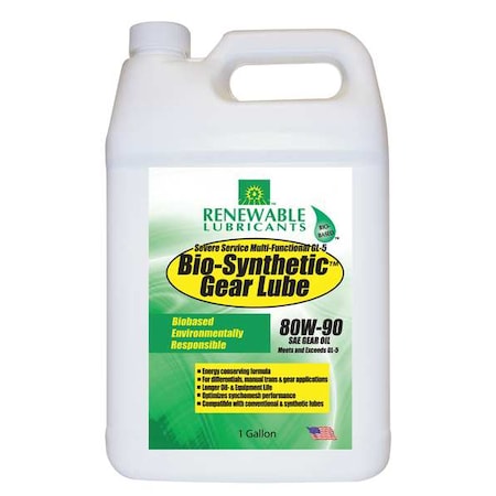 Gear Oil, 1 gal, Jug, Light Golden MPN:82133