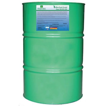 Food Grade Gear Oil, 55 Gal MPN:87256