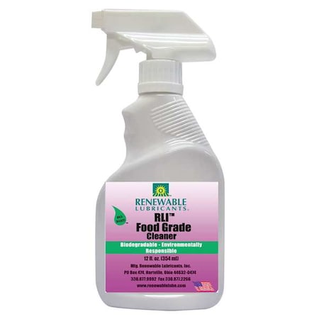 Cleaner/Degreaser, 12 oz, Spray Bottle MPN:87812