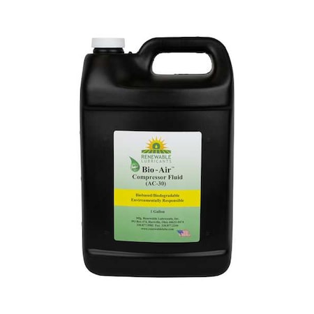 Compressor Oil, 1 gal, Can, 30 SAE Grade MPN:84203