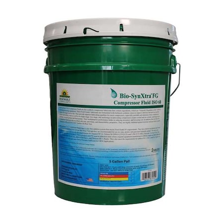 Compressor Oil, 5 gal, Pail, 30 SAE Grade MPN:87954