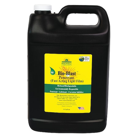Penetrant Lubricant, Bio-Blast, 1 Gal. MPN:80353