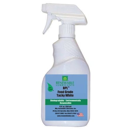 Food Grade Chain & Cable Lubricant, 12 Oz MPN:87071