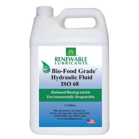 Bio-Food Grade Hydraulic Fluid, 1 gal., ISO 68 MPN:87143