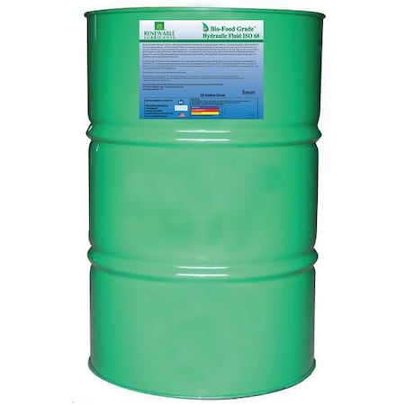 Food Grade Hydraulic Oil, 55 Gal MPN:87146