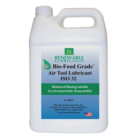 Lubricant, 1 gal, Jug, Vegetable Oil Base, 446 Degrees F Max Op Temp, Yellow MPN:87463