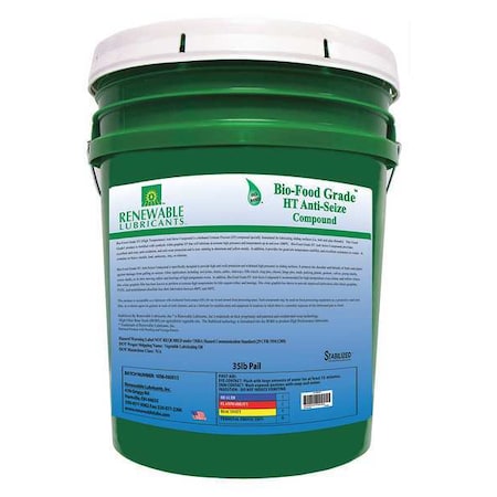 Anti-Seize Compound, 35 lb, Pail MPN:87564