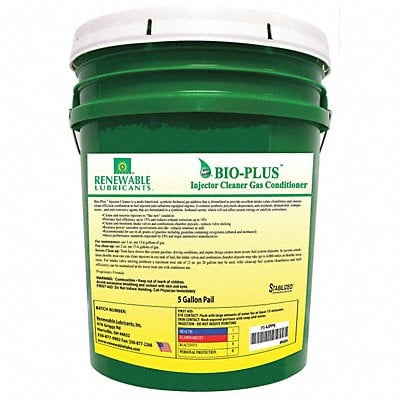 Gas Injector Cleaner Gas 5 Gal Pail MPN:80424