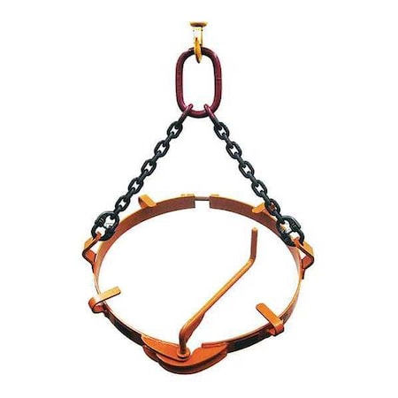 Drum Lifter, 3000lb., WLL, 22.5