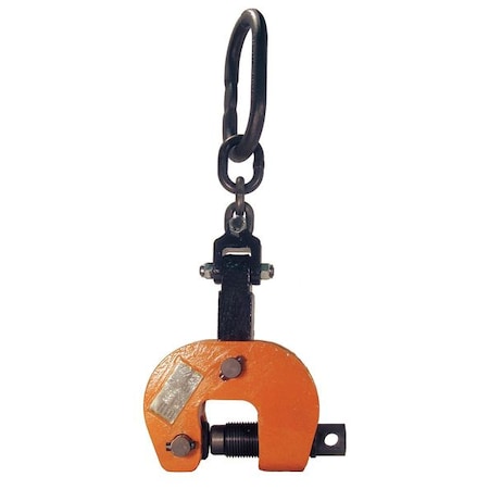 Plate Clamp, 1000 lb, Vertical, 0 to 3/4 In MPN:SCPA-00.50-A