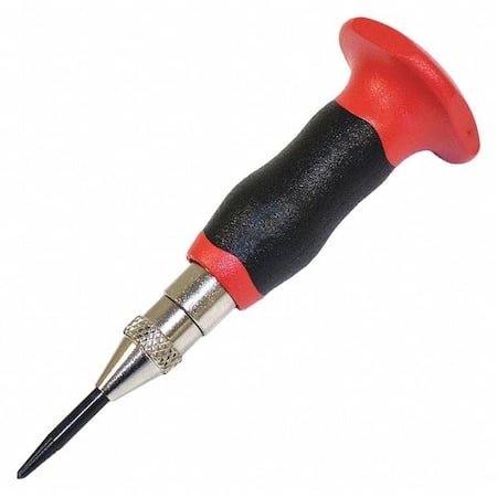 Auto adjustable center punch with a hand guard MPN:RN430229
