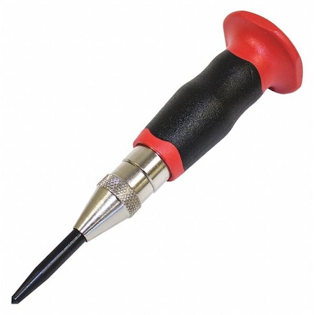 Auto adjustable center punch with a hand guard MPN:RN430231