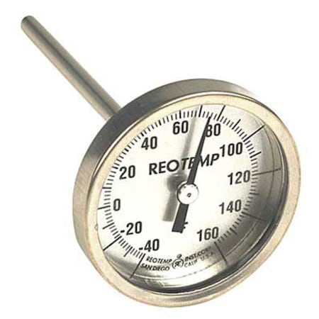 Bimetal Therm, 2-3/8 In Dial, -10to100C MPN:HH1202C53PS