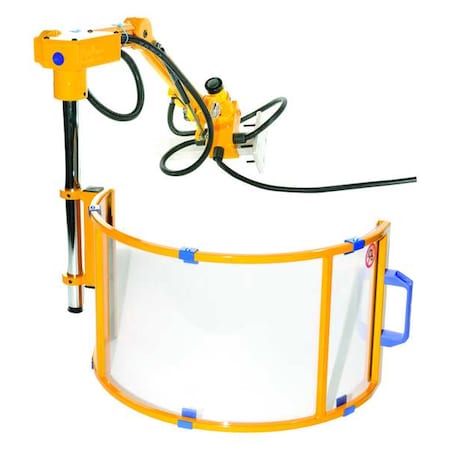 Spindle Guard, Aluminum, Polycarbonate MPN:FBB-400H240