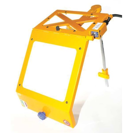 Lathe Chip Shield, 14-3/8 in. H, Yellow MPN:TC-2-CM