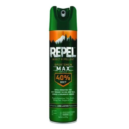 6.5 oz Aerosol Insect Repellent, 40% DEET Concentration, Outdoor Use MPN:HG-33801
