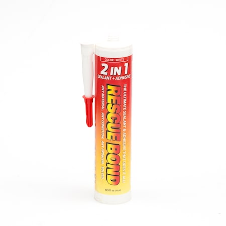 Hybrid Sealant and Adhesive, 10.5 oz., Wt MPN:RB2NP10WHT
